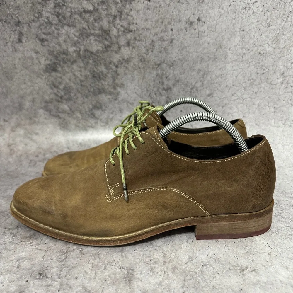 Cole Haan Air Colton Oxford Mens 8 Tan Suede C08042 Nike Air Cushion Plain Toe